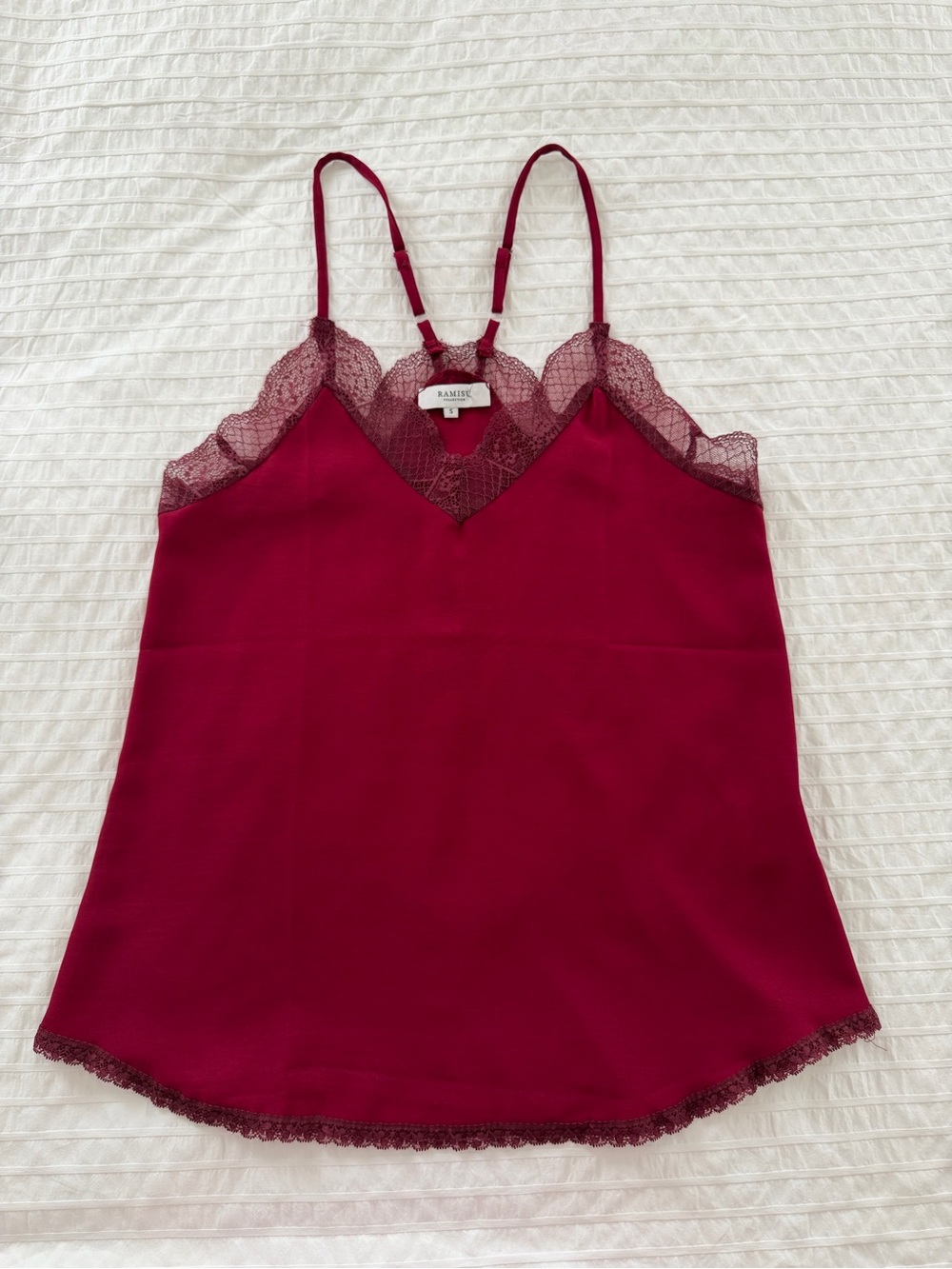 Lace Burgundy Cami size Small